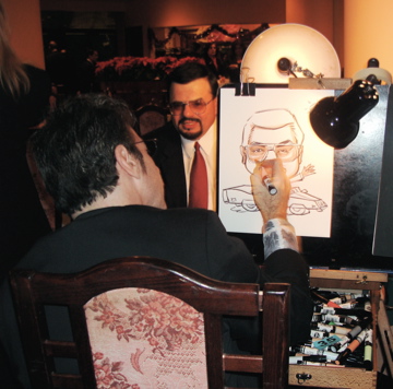 caricature drawings for company parties